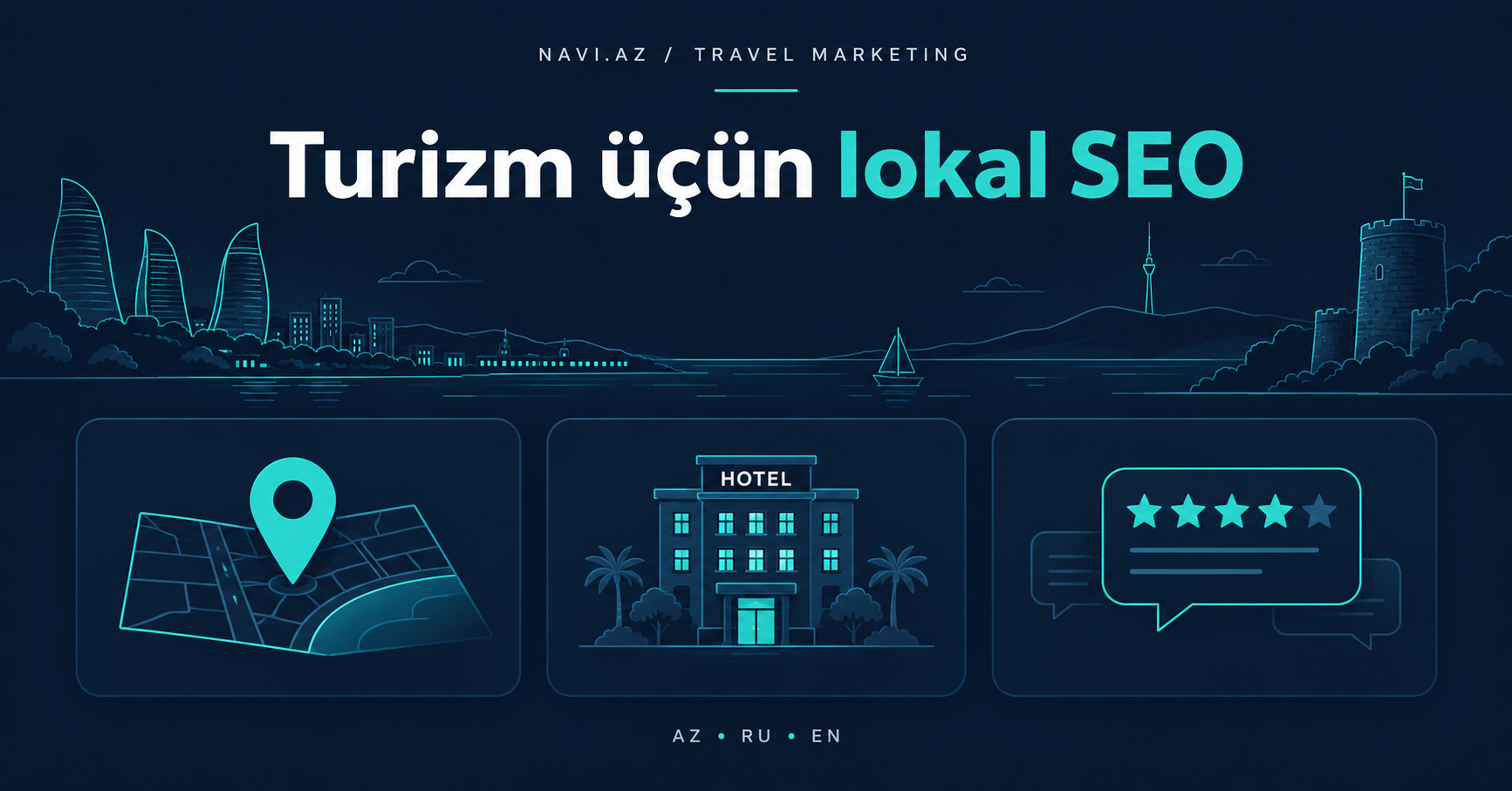 Как привлекать больше клиентов через локальное SEO и отзывы на картах в туристический несезон