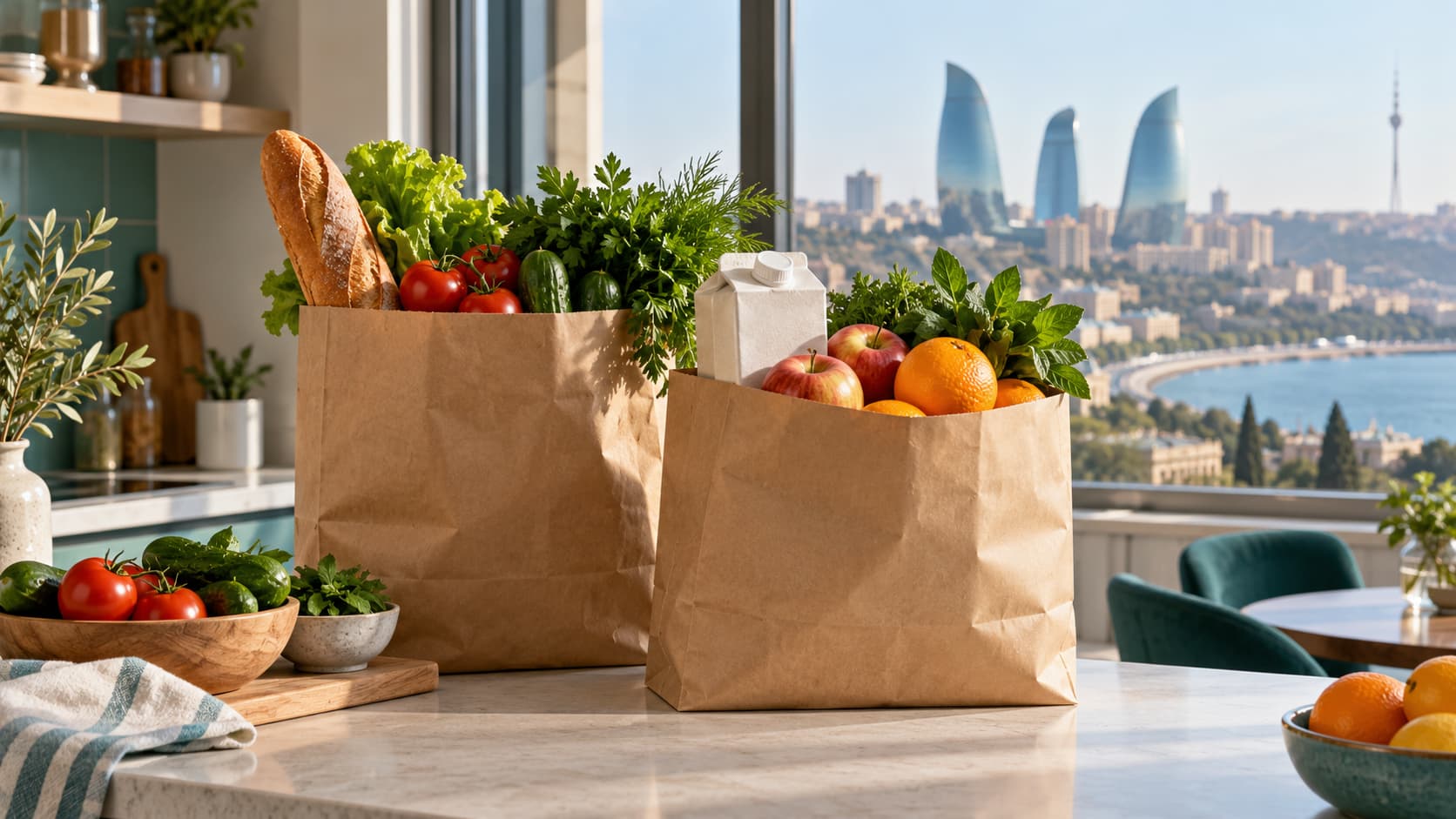 Grocery Delivery in Baku: Services, Costs and Ordering Tips